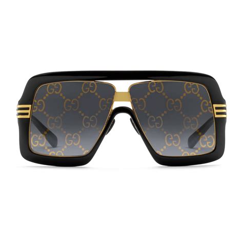 square frame optyl sunglasses gucci|gucci men's square frame sunglasses.